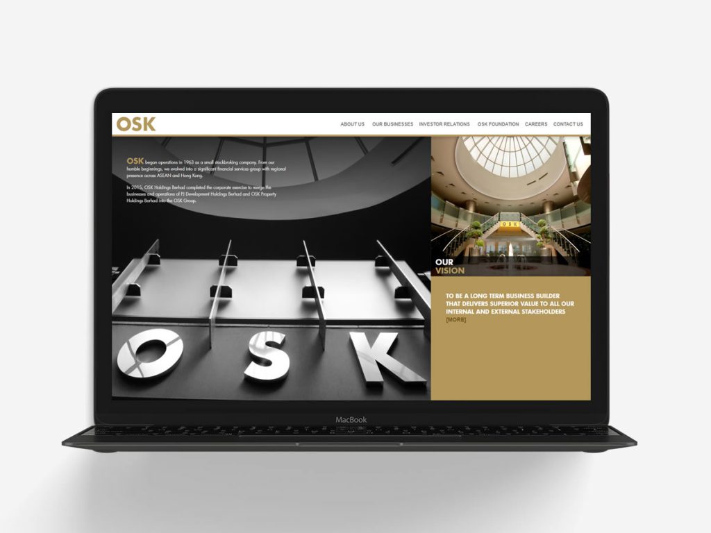 OSK Group Corporate Website