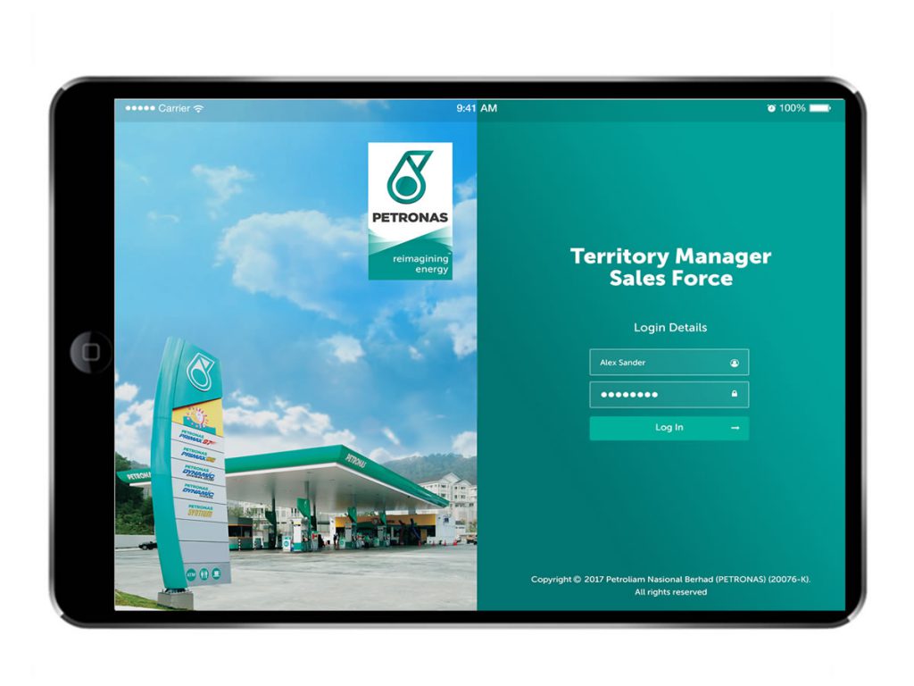 Petronas Retail Sales Mobile App